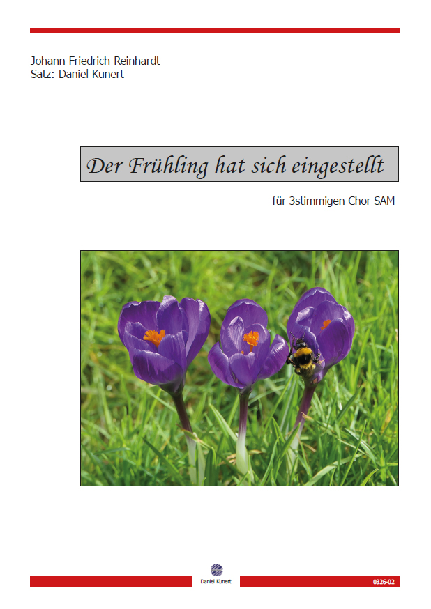 Daniel Kunert - Der Fr�hling hat sich eingestellt