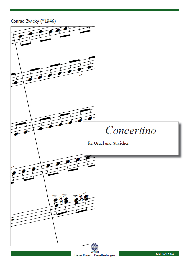 Conrad Zwicky - Concertino